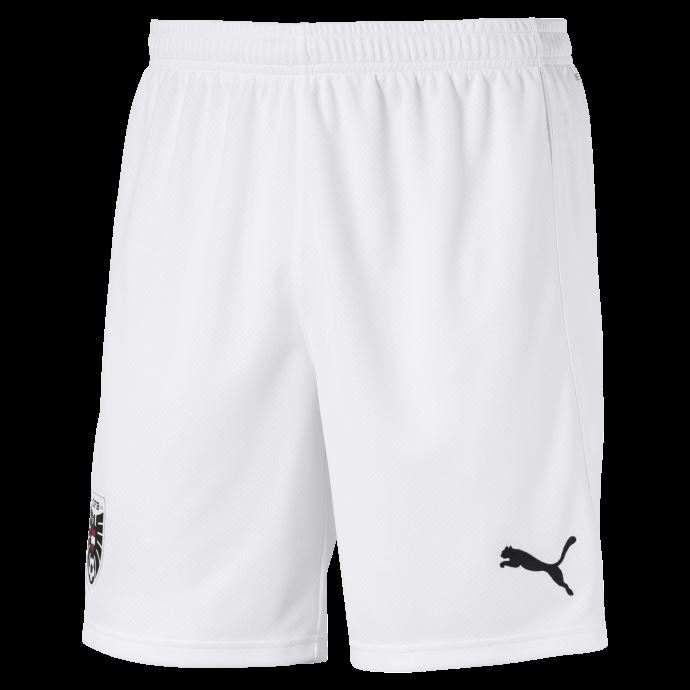 Short Puma Canada Austria Home Replica Homme Blanc-rouge-noir
