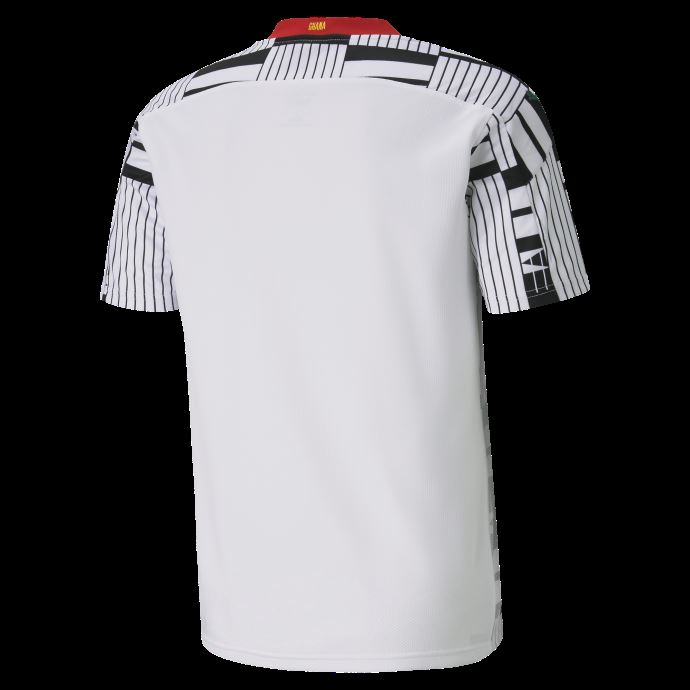 Maillot Ghana Home Replica Homme Blanc-noir Puma Canada