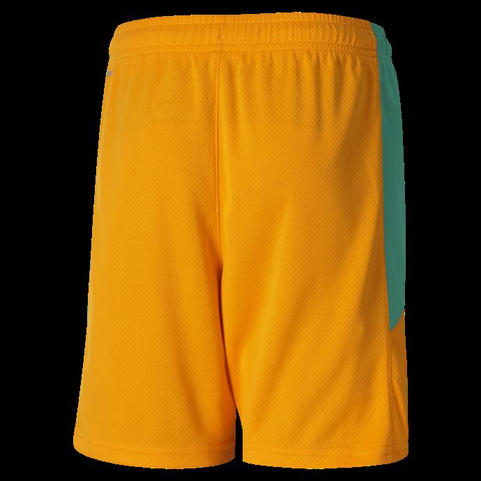Flamme Orange-vert Poivre Puma Canada Ivory Coast Home Replica Short De Football Pour Jeunes