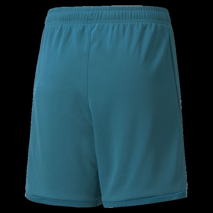 Short De Football Man City Replica Pour Jeunes 21-22 Profondeurs De L'ocean-blanc Puma Canada