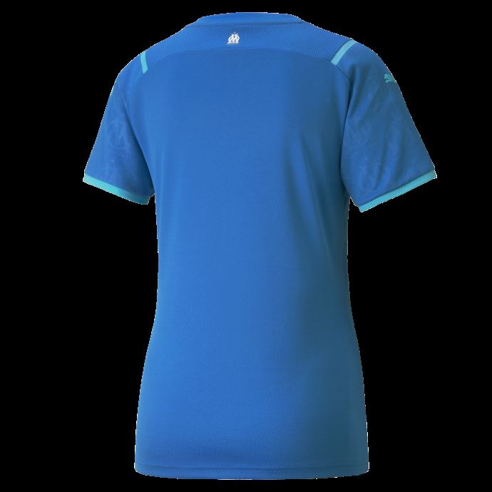 Maillot Puma Canada Electric Blue Limonade-Bleu Om Third Replica Femme 21-22