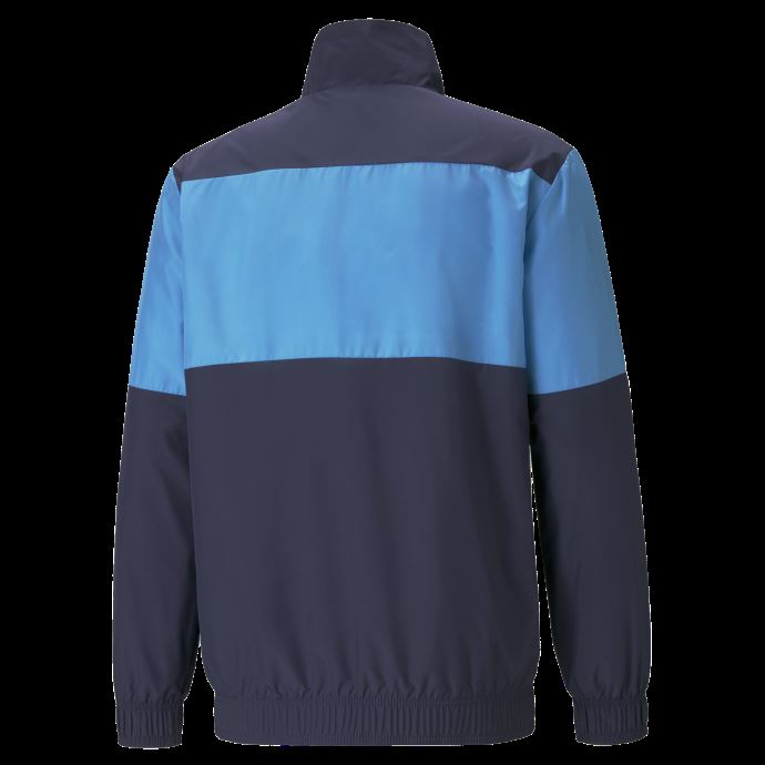 Veste De Football Puma Canada Peacoat-bleu Azur Om Prematch Pour Homme