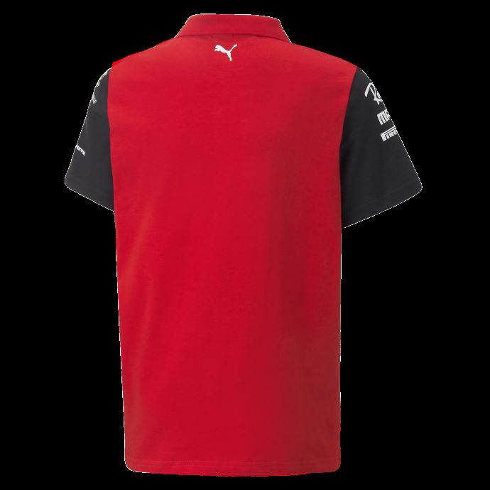 Polo Enfant Puma Canada Rosso Corsa Scuderia Ferrari Team