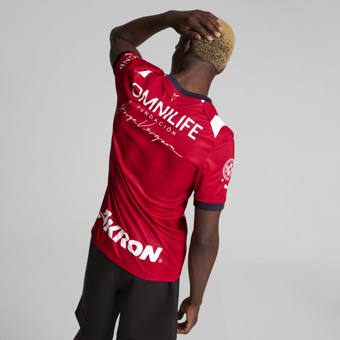 Maillot Domicile Puma Canada Chivas '22-'23 Pour Homme Rouge