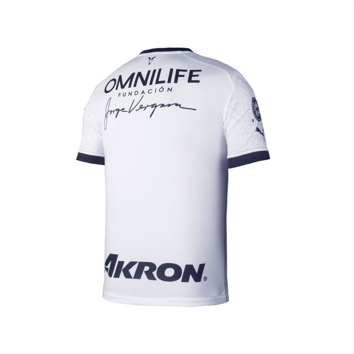 Chivas '22-'23 Maillot Extérieur Réplique Gros Enfants Puma Canada Blanc