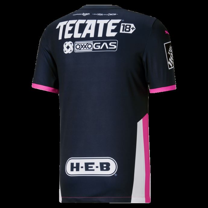 Puma Canada Nouvelle Marine C. F. Maillot Réplica Homme Monterrey '21-'22 Rose
