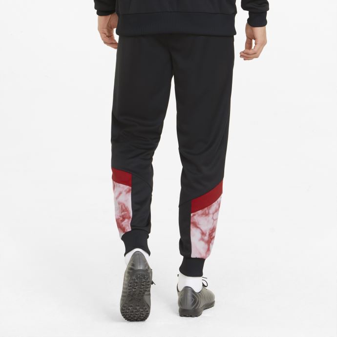 Pantalon De Survêtement De Football Noir-tango Rouge Acm Iconique Mcs Pour Hommes Puma Canada