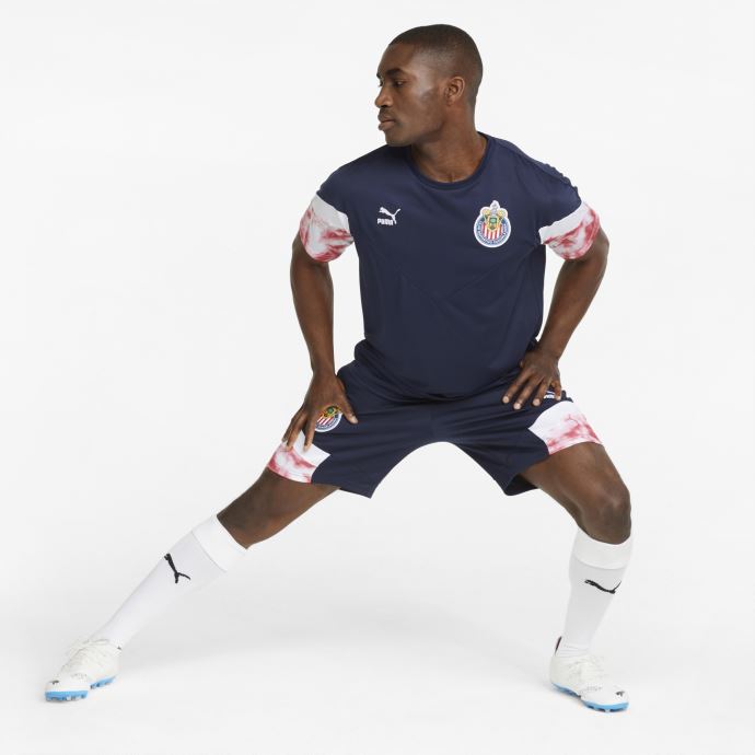 Chivas Iconique Mcs T-shirt De Soccer Pour Hommes Puma Canada Peacoat-chili Pepper
