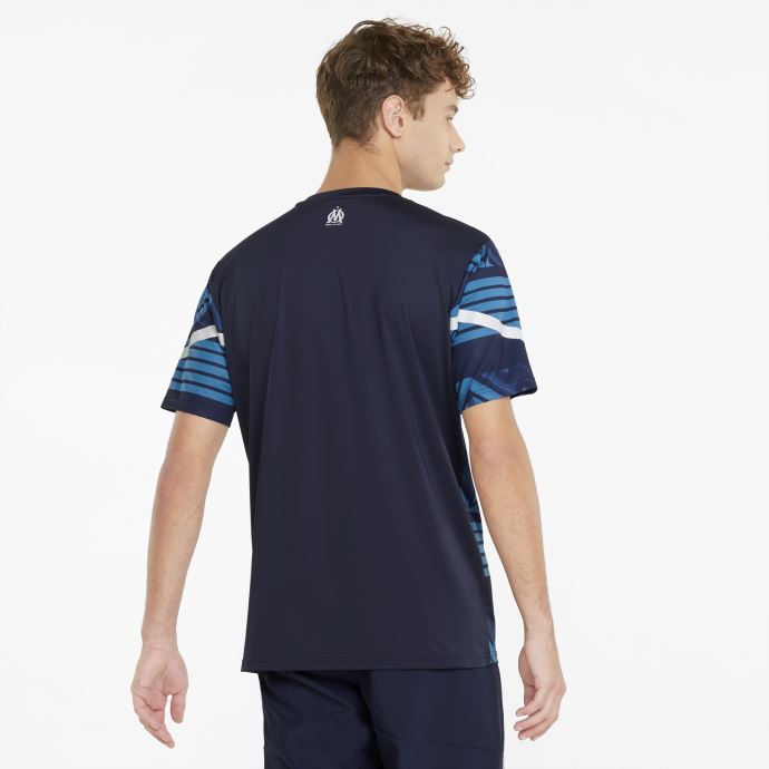 Maillot Puma Canada Om Prematch Peacoat-blanc Pour Homme