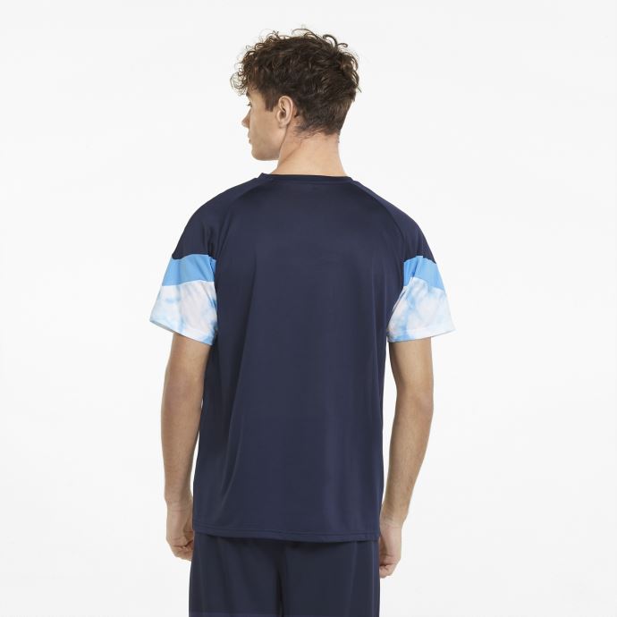 T-shirt De Football Om Iconique Mcs Pour Hommes Puma Canada Caban-blanc