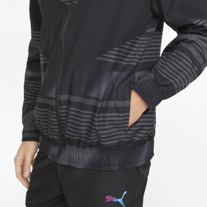 Veste De Football Homme City Prematch Puma Canada Noir
