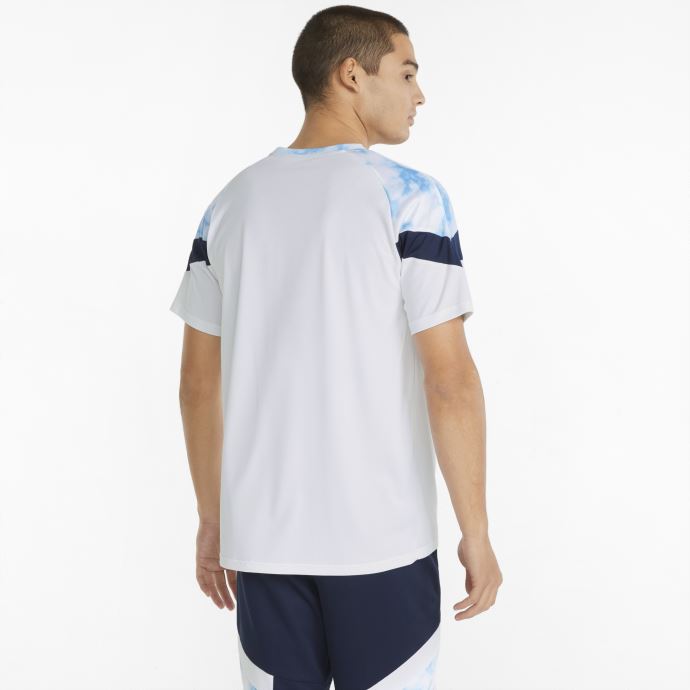 T-shirt De Football Blanc-équipe Bleu Clair Man City Iconique Mcs Pour Homme Puma Canada