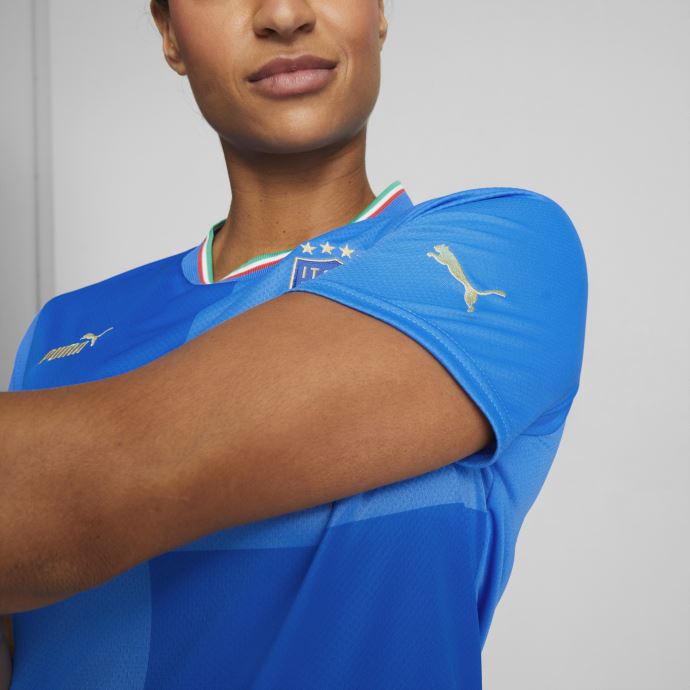 Ignite Bleu-ultra Bleu Puma Canada Italie Domicile 22-23 Réplique Maillot Femmes
