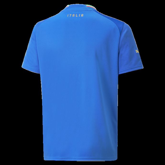 Maillot Italie Domicile 22-23 Replica Jeunesse Enflammer Bleu-Ultra Bleu Puma Canada