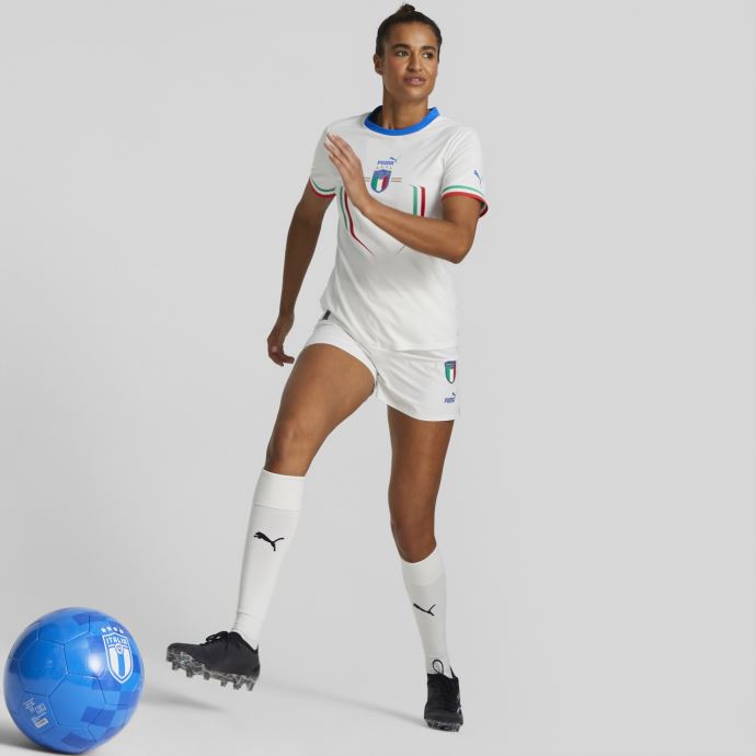 Maillot Italy Away 22-23 Replica Femmes Blanc-ultra Bleu Puma Canada
