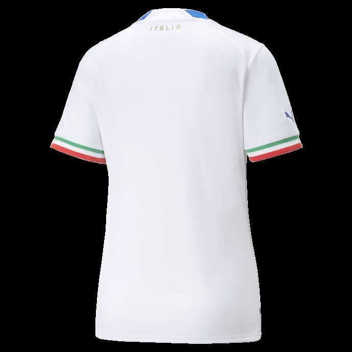 Maillot Italie Extérieur 22-23 Replica Femmes Puma Canada Blanc-ultra Bleu
