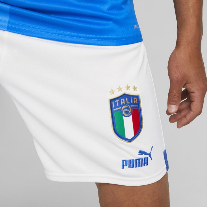 Short Blanc-ignite Bleu Puma Canada Italy 22-23 Replica Homme