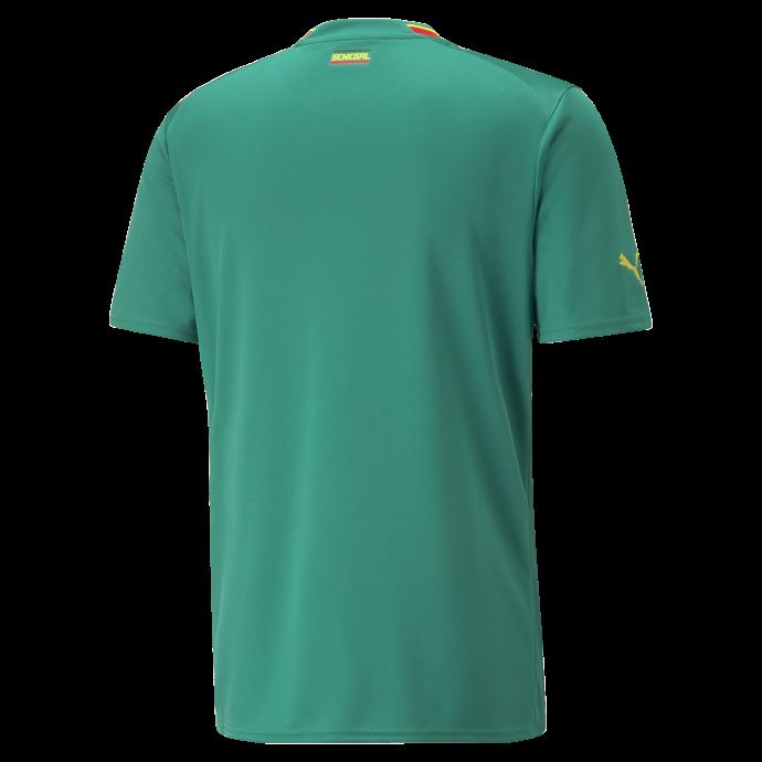 Maillot Réplique Puma Canada Senegal Away '22-'23 Pour Hommes Vert Poivre-rouge
