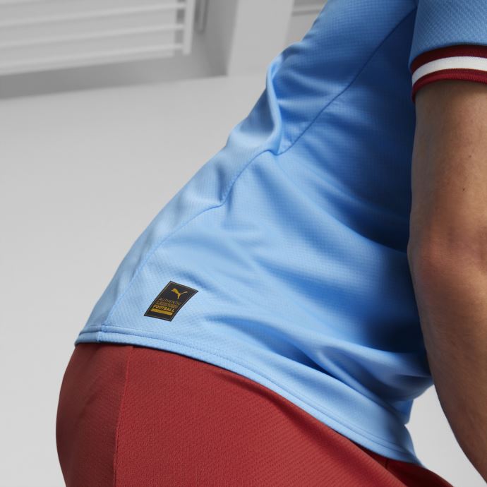 Puma Canada Team Bleu Clair-rouge Intense Manchester City F.c. Domicile 22-23 Réplique Maillot Hommes