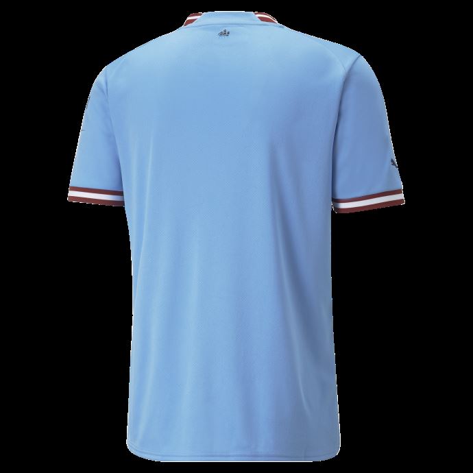 Puma Canada Team Bleu Clair-rouge Intense Manchester City F.c. Domicile 22-23 Réplique Maillot Hommes
