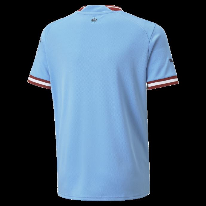 équipe Bleu Clair-rouge Intense Manchester City F.c. Domicile 22-23 Réplique Maillot Jeunesse Puma Canada