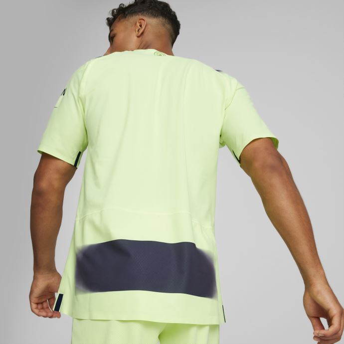 Puma Canada Fizzy Light-parisian Night Manchester City F.c. Troisième Maillot Authentique 22-23 Hommes