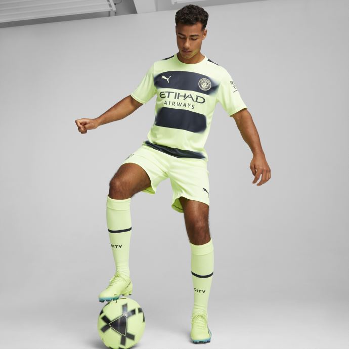 Puma Canada Manchester City F.c. Third 22-23 Replica Jersey Homme Fizzy Light-Parisian Night
