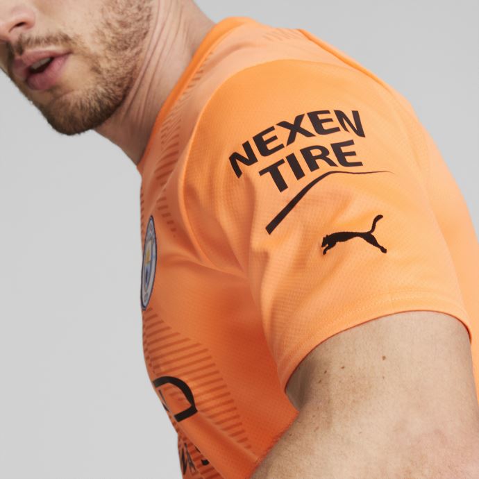Puma Canada Neon Citrus Manchester City F.c. Gardien De But De Football à Manches Courtes Réplique Maillot Hommes
