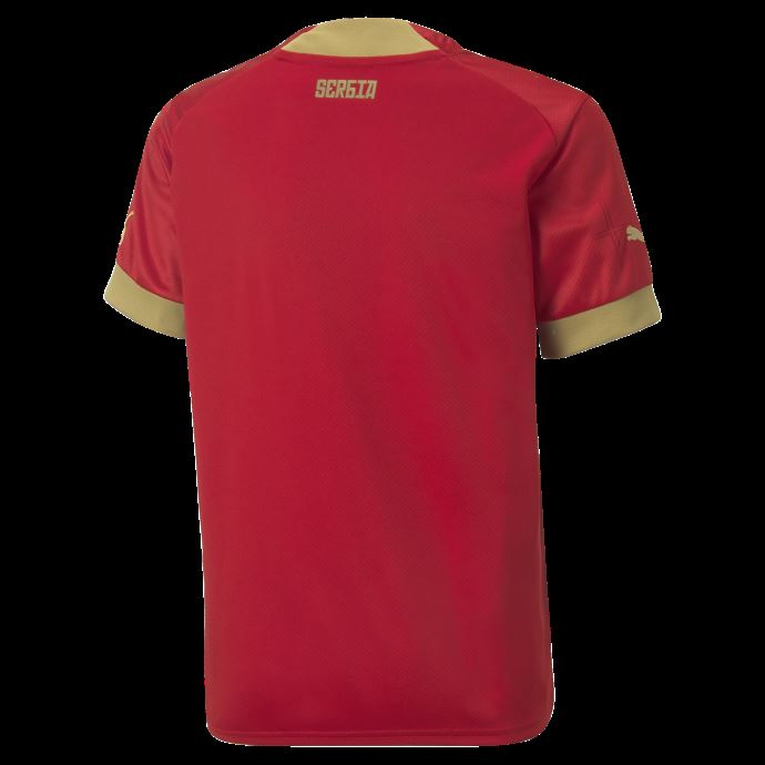 Piment-victoire Or Serbie Domicile 22-23 Réplique Maillot Jeunesse Puma Canada