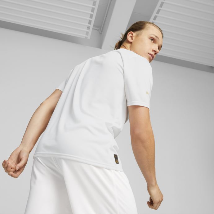 Maillot Réplique Puma Canada Blanc-victoire Or Serbie Extérieur '22-'23 Pour Hommes