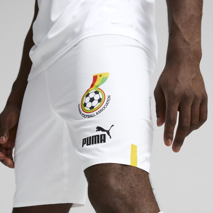 Ghana 22-23 Promo Short Hommes Puma Canada Blanc-noir
