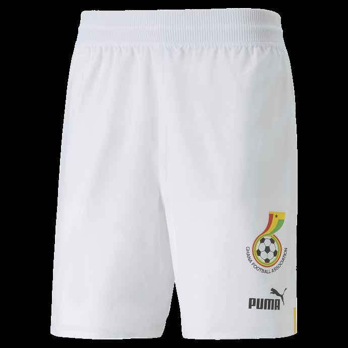 Ghana 22-23 Promo Short Hommes Puma Canada Blanc-noir

