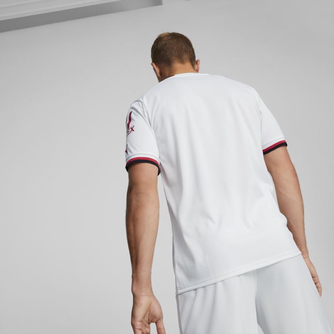 A.c. Maillot Milan Away 22-23 Replica Puma Canada Blanc-tango Rouge

