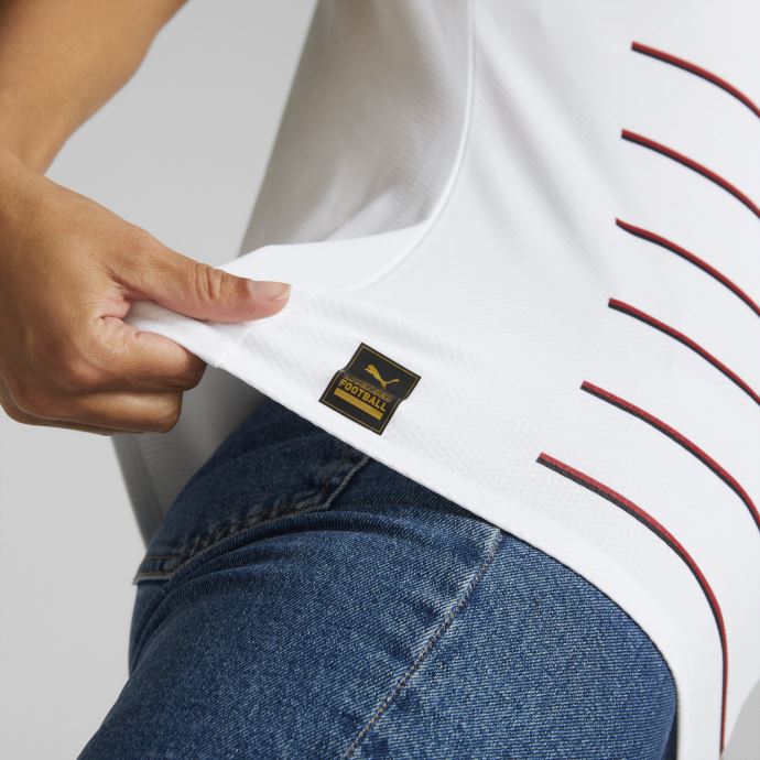 Blanc-tango Rouge A.c. Maillot Milan Away 22-23 Replica Femmes Puma Canada