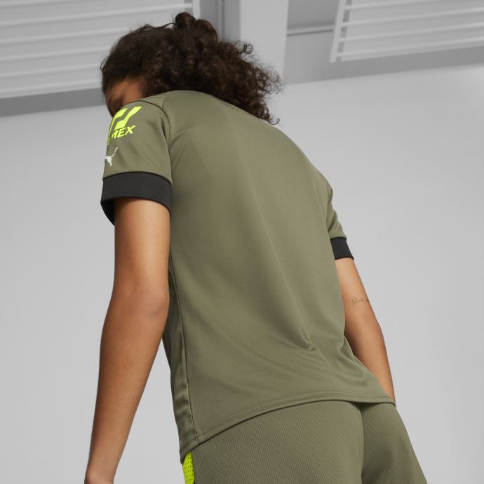 A.c. Maillot Milan Third 22-23 Réplique Femmes Vert Foncé Mousse-printemps Mousse Puma Canada