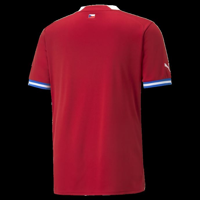 Chandail Piment République Tchèque Domicile 22-23 Réplique Hommes Puma Canada
