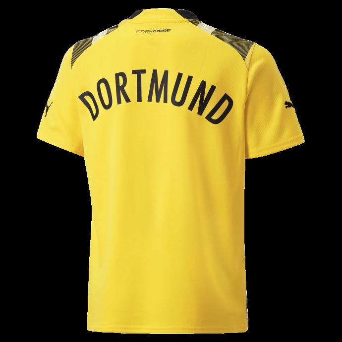 Puma Canada Borussia Dortmund Cup 22-23 Réplique Maillot Jeunesse Cyber Jaune