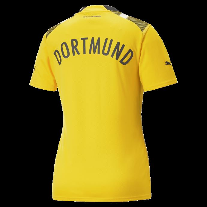 Maillot Puma Canada Borussia Dortmund Cup 22-23 Réplique Cyber Jaune Femme
