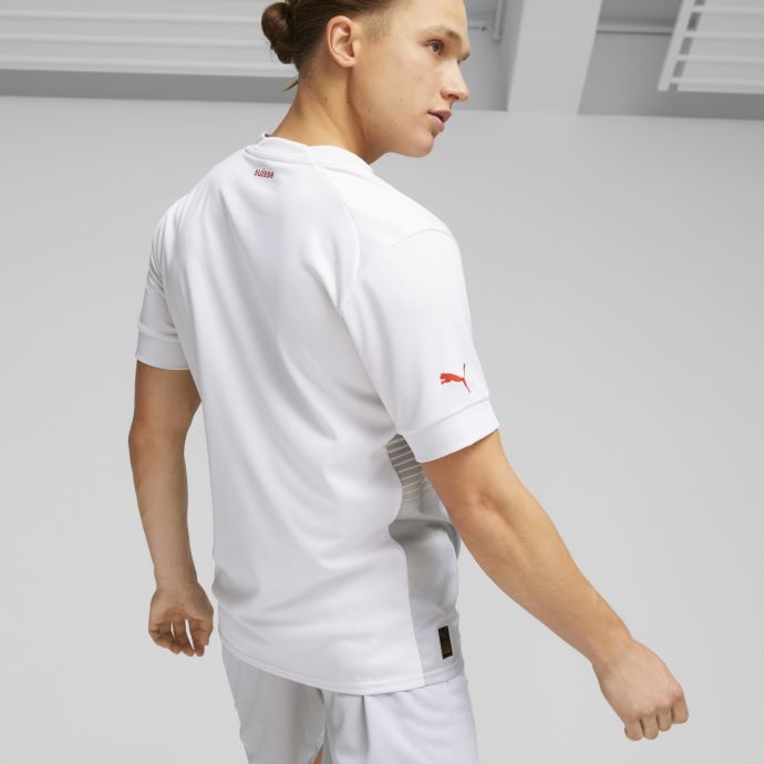 Nimbus Cloud-harbor Mist Puma Canada Switzerland Away 22-23 Replica Jersey Hommes