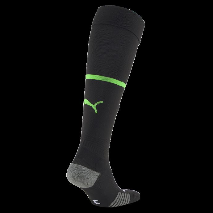 Borussia M Nchengladbach Football Banded Chaussettes Hommes Puma Canada Noir-classique Vert-blanc
