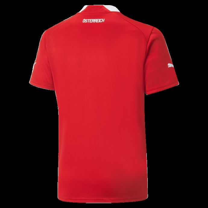 Maillot Autriche Domicile 22-23 Rouge-blanc Enfant Puma Canada