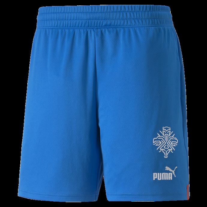 Islande 22-23 Réplique Short Homme Puma Canada Electric Blue Limonade
