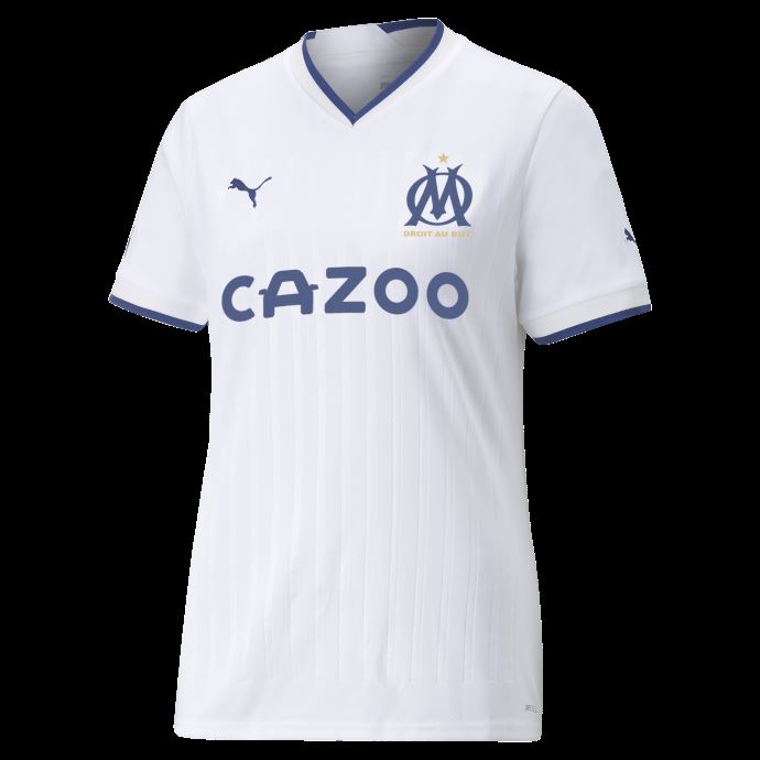 Puma Canada White-limoges Olympique De Marseille Home 22-23 Replica Jersey Women
