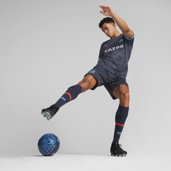 Puma Canada Parisian Night-bleu Azur Olympique De Marseille Away 22-23 Replica Jersey Men
