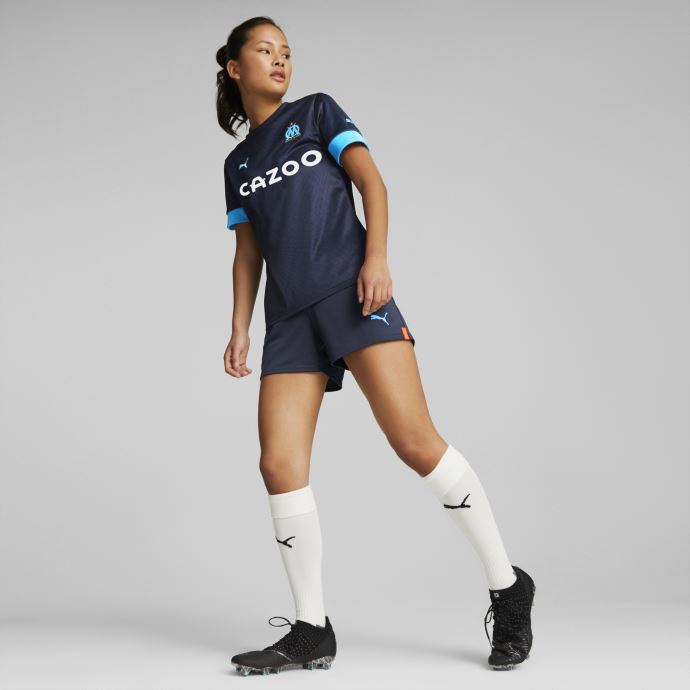 Puma Canada Olympique De Marseille Away 22-23 Replica Jersey Women Parisian Night-bleu Azur
