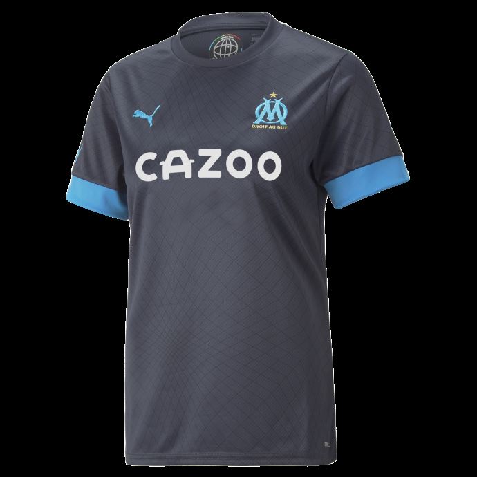 Puma Canada Olympique De Marseille Away 22-23 Replica Jersey Women Parisian Night-bleu Azur
