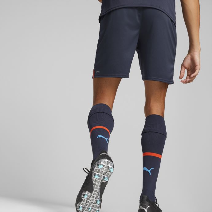 Puma Canada Olympique De Marseille 22-23 Replica Shorts Men Parisian Night-bleu Azur
