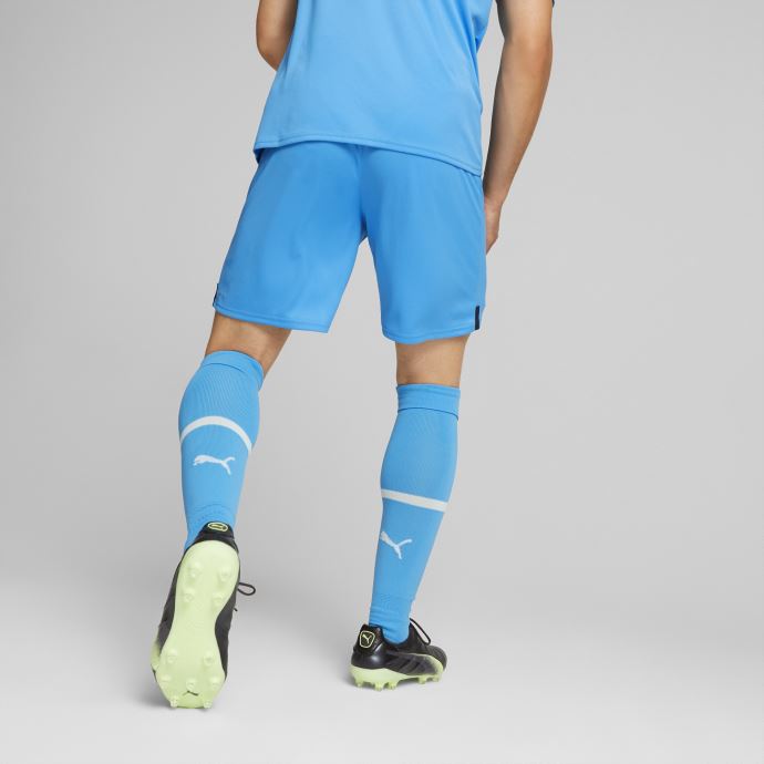 Bleu Azur-mykonos Blue Puma Canada Olympique De Marseille 22-23 Replica Shorts Men
