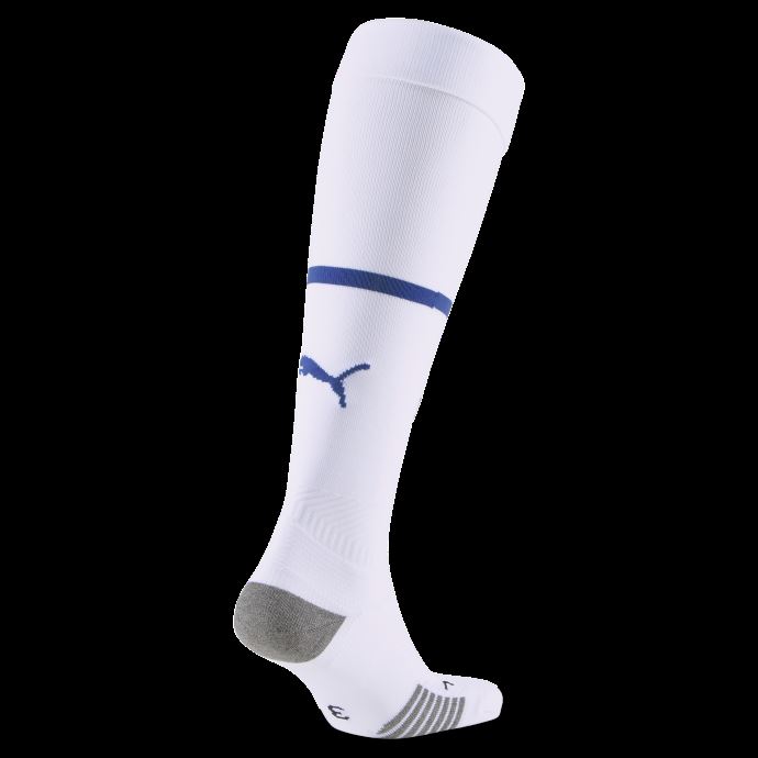 Blanc-limoges Puma Canada Olympique De Marseille Football Banded Replica Chaussettes Homme