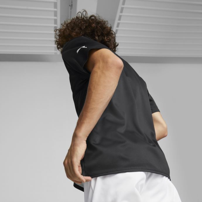 Puma Canada Noir Olympique De Marseille Football Gardien De But Manches Courtes Réplique Maillot Hommes
